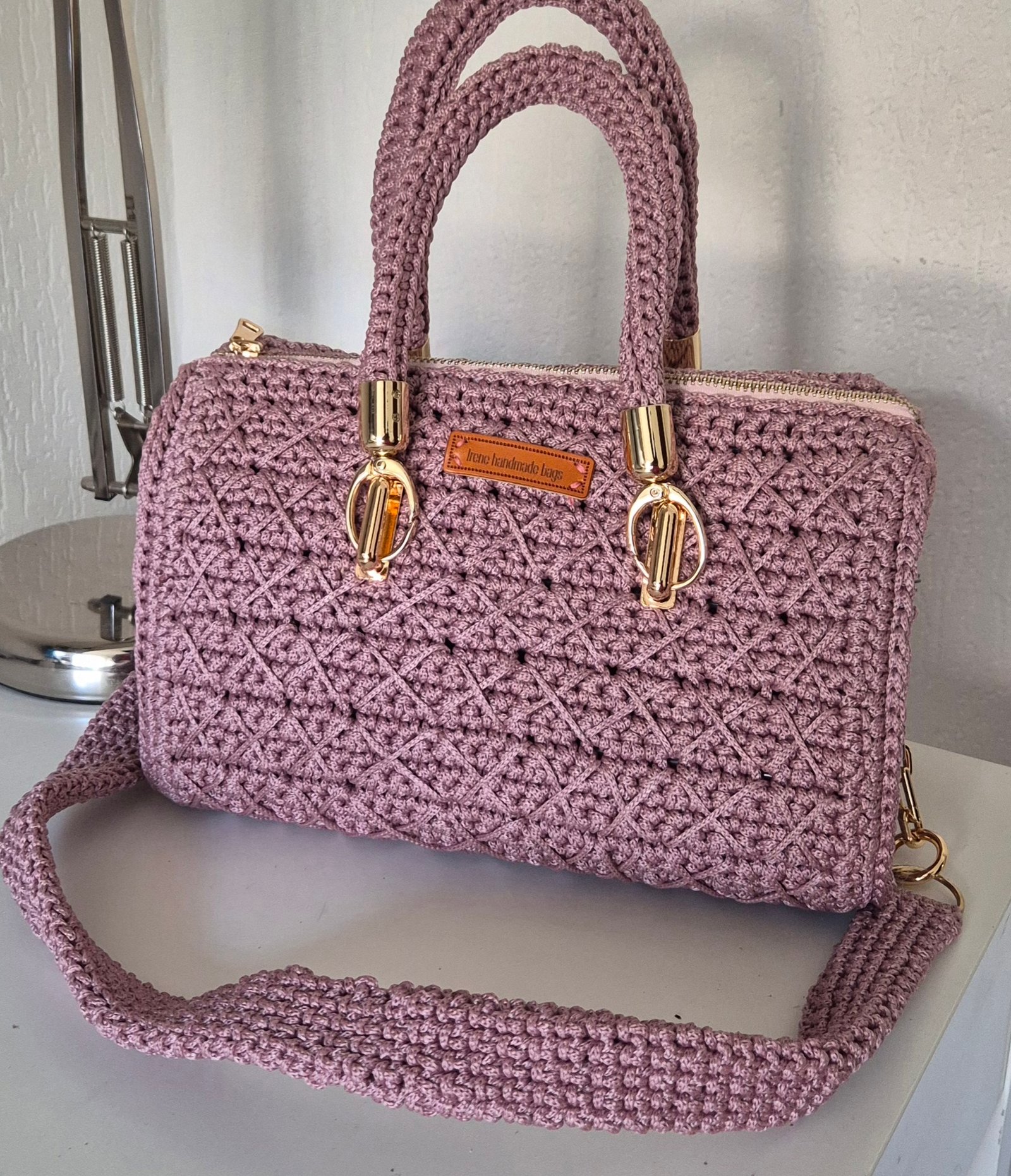Blue Handmade Bag