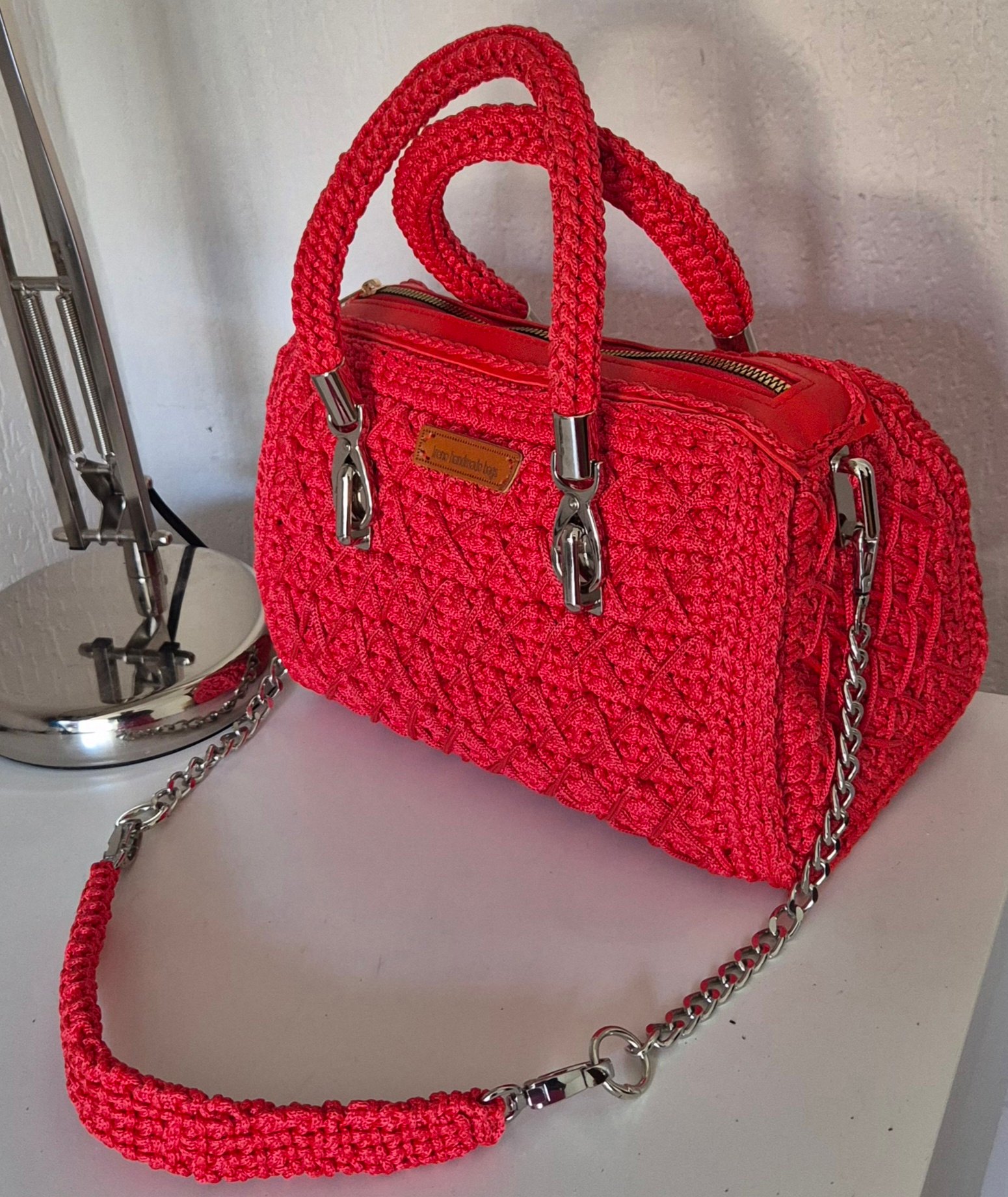 Blue Handmade Bag
