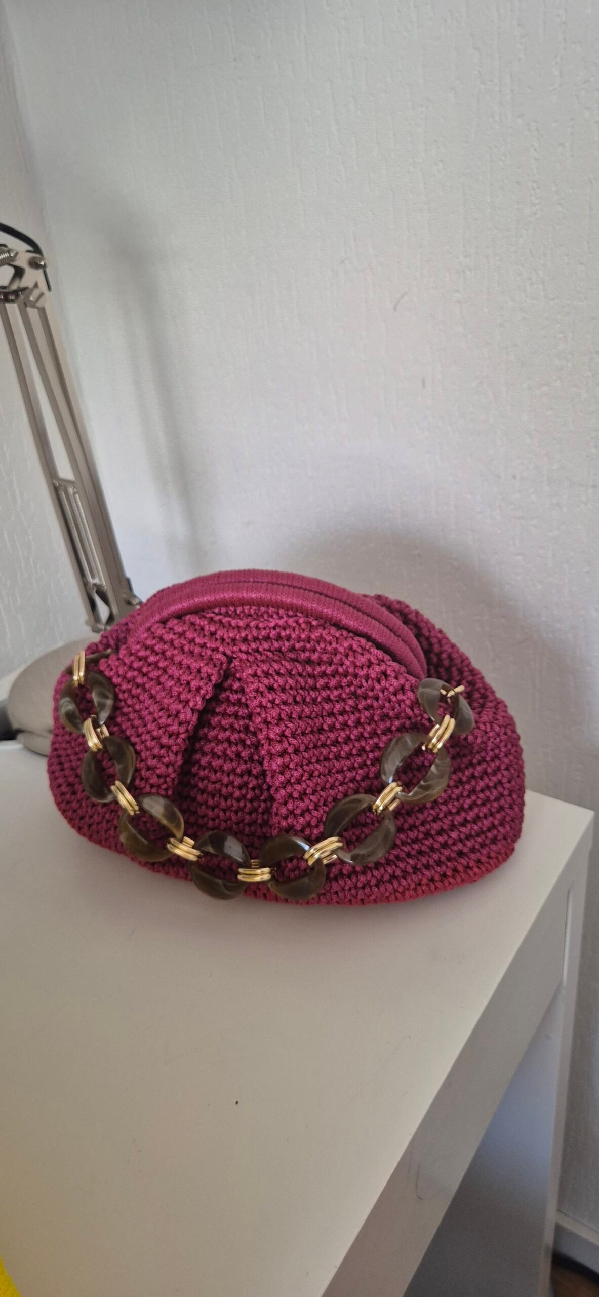 Brown Handmade Cross Bag
