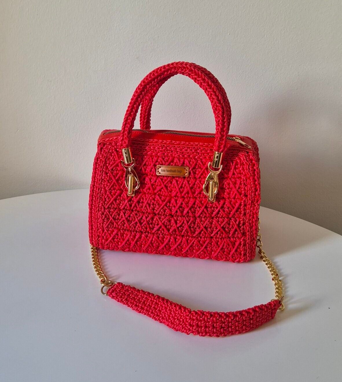 Blue Handmade Bag