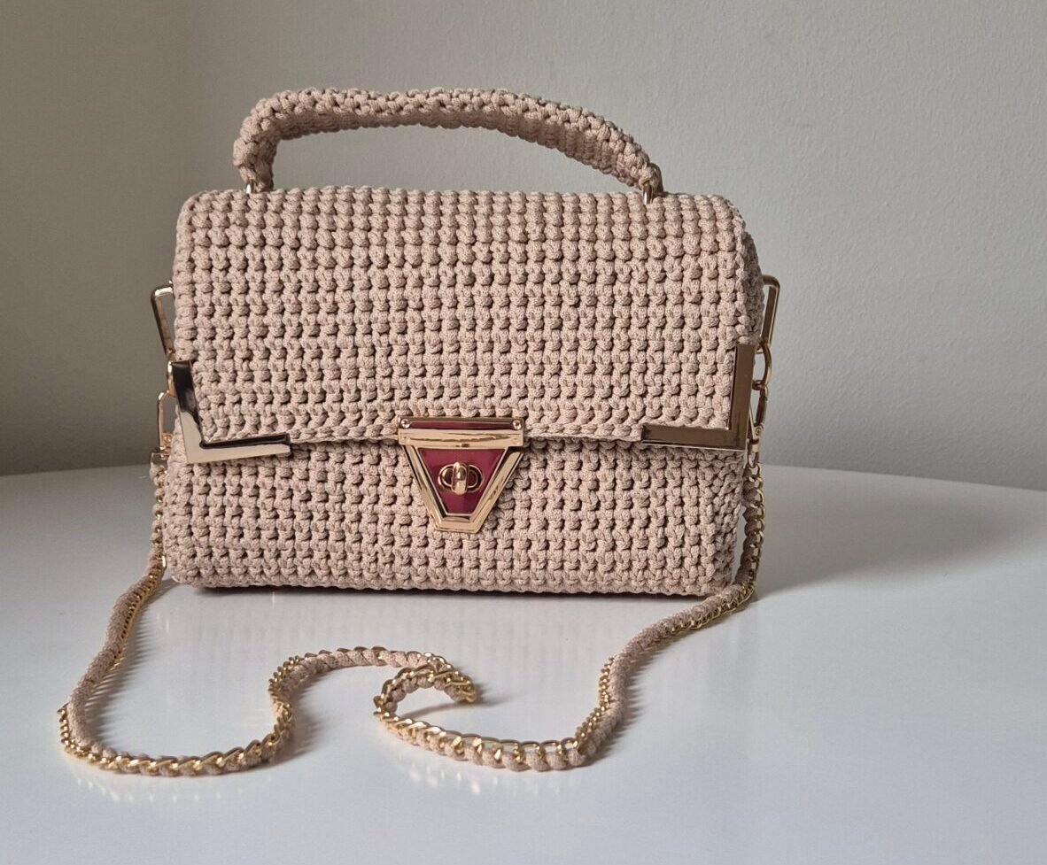 Champagne Elegance Handbag